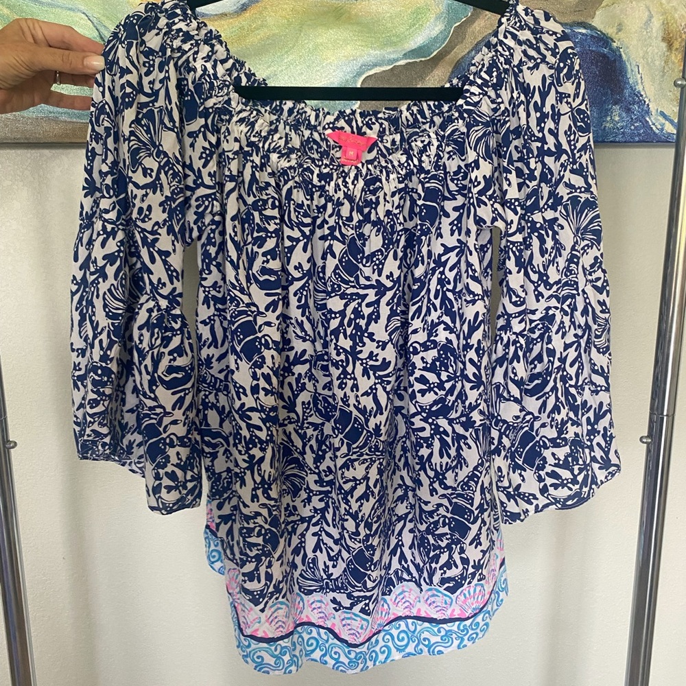 Lilly off the shoulder top